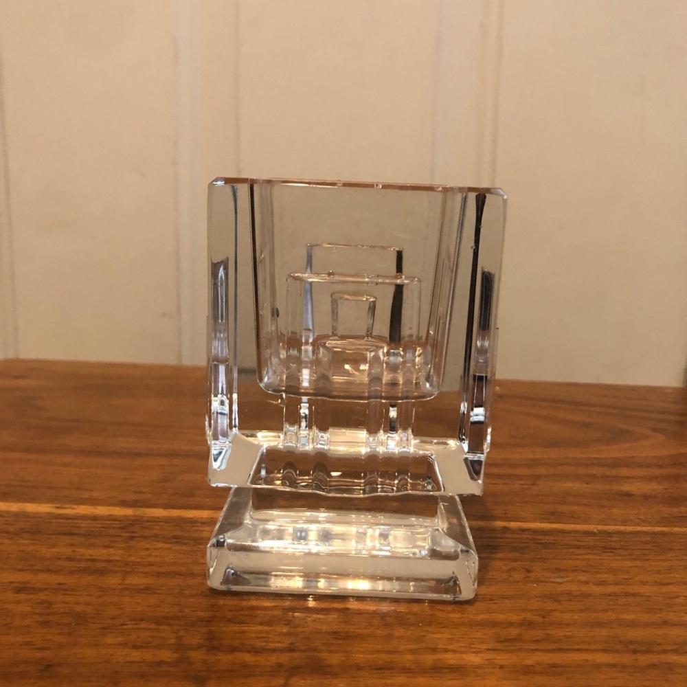 WATERFORD CRYSTAL METROPOLITAN CANDLE HOLDER
